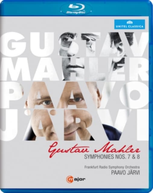 FRANKFURT RSO / JARVI: Mahler / Symphonies Nos 7 & 8 (Blu-ray)