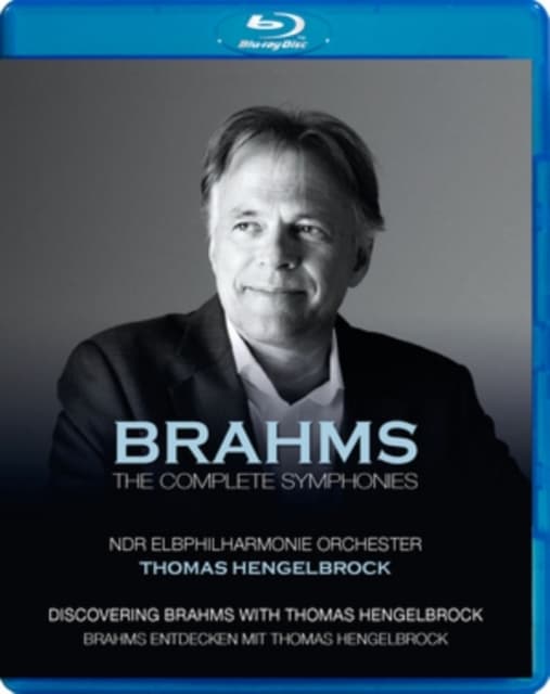 NDR ELBPHIL / HENGELBROCK: Brahms / Complete Symphonies (Blu-ray)