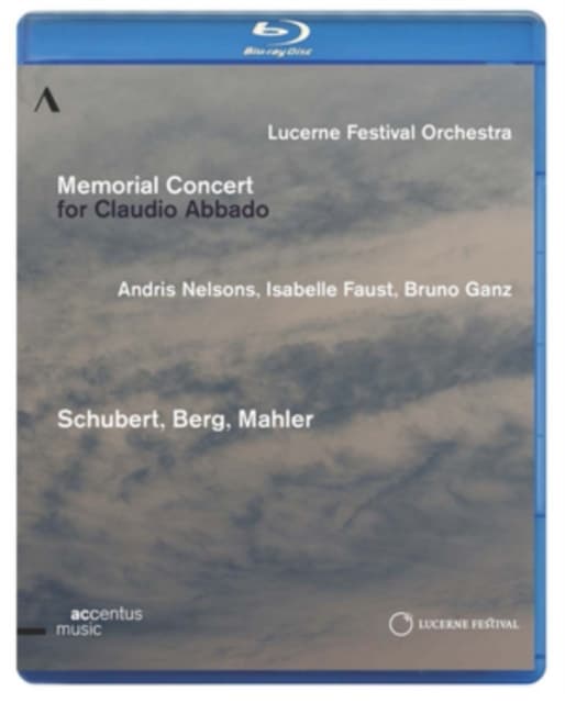 FAUSTGANZNELSONS: Memorial Concert For Claudio Abbado (Blu-ray)