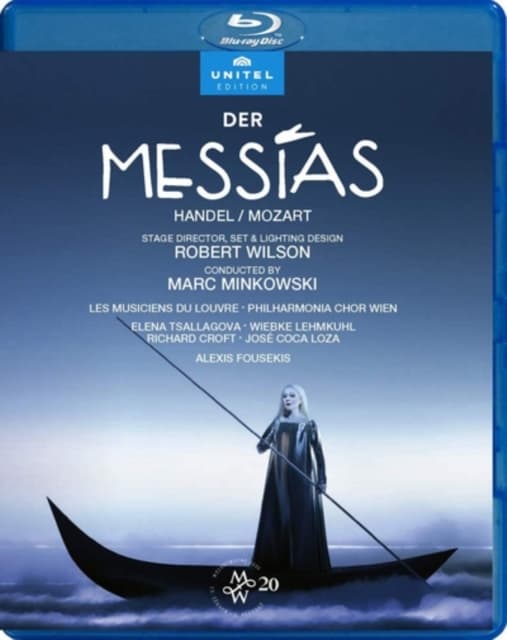 VARIOUS ARTISTS: George Frideric Handel / Wolfgang Amadeus Mozart: Der Messias (Blu-ray)