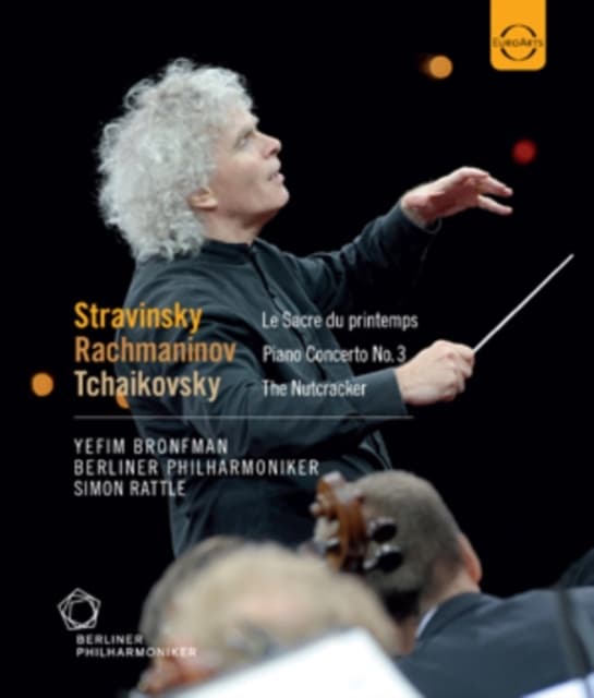 BRONFMANBPRATTLE: Rattle Conducts Stravinskyrachmaninov (Blu-ray)
