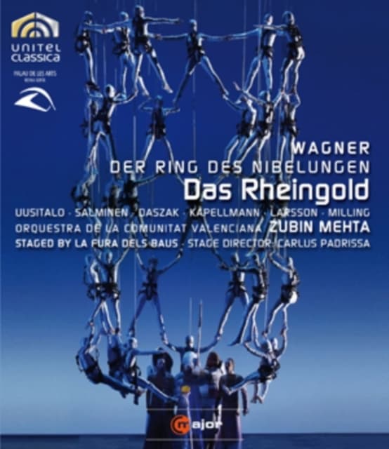 UUSITALODASZAKMEHTA: Wagnerdas Rheingold (Blu-ray)