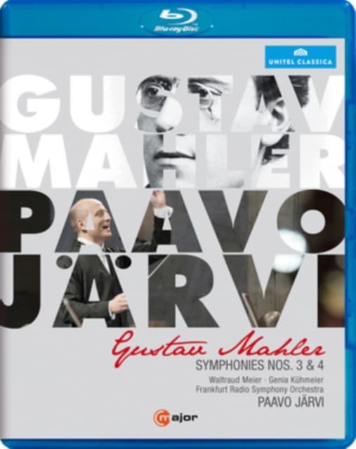 GUSTAV MAHLER: Mahler:Symphonies Nos. 3 & 4 (Blu-ray)