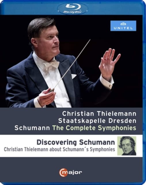 SKAPPELLE DRESDEN / THIELEMANN: Robert Schumann: The Complete Symphonies & Discovering Schumann (Blu-ray)