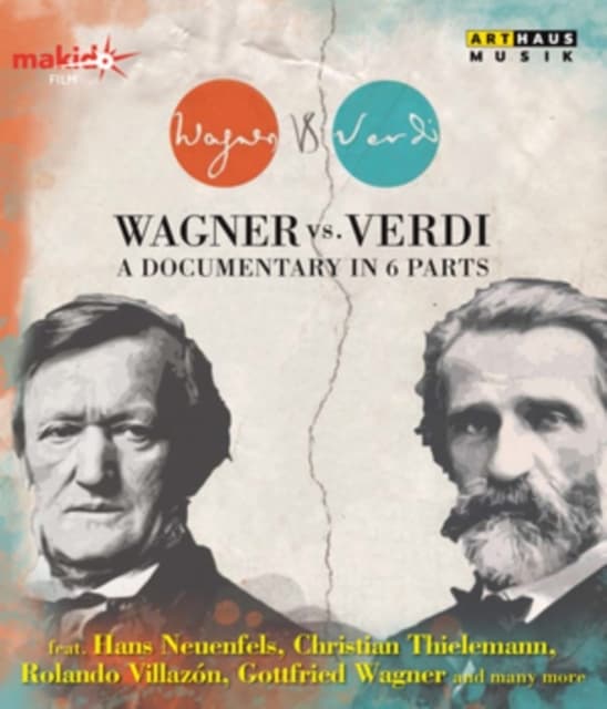 VARIOUS ARTISTS: Wagner Vs Verdi  Documentary (Blu-ray)