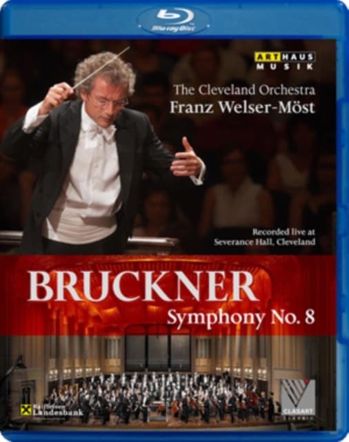CLEVELAND ORWELSERMOST: Brucknersymphony No 8 (Blu-ray)