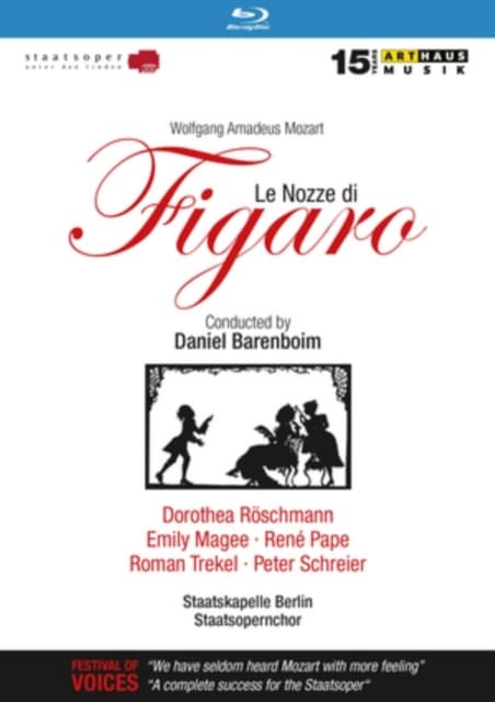 MOZART: Mozart:Le Nozzi Di Figaro (Blu-ray)