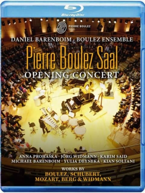 BOULEZ ENSEMBLE / DANIEL BARENBOIM: Pierre Boulez Saal: Opening Concert (Blu-ray)