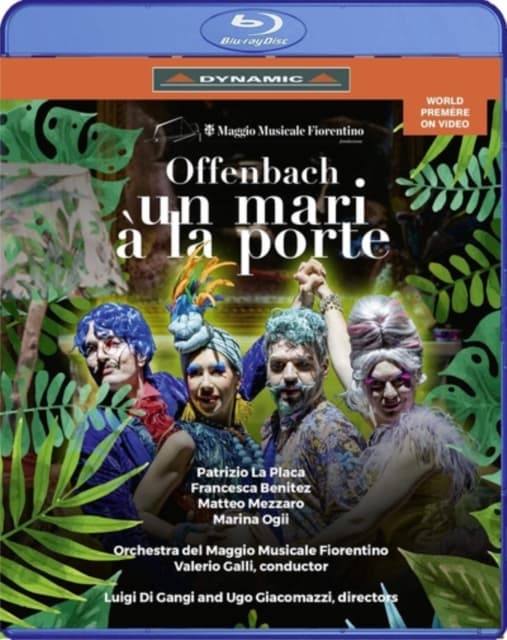 PLACA / OGII / ORCH MAGGIO: Jacques Offenbach: Un Mari A La Porte (Blu-ray)