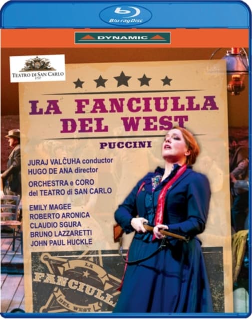 VARIOUS ARTISTS: Giacomo Puccini: La Fanciulla Del West (Blu-ray)