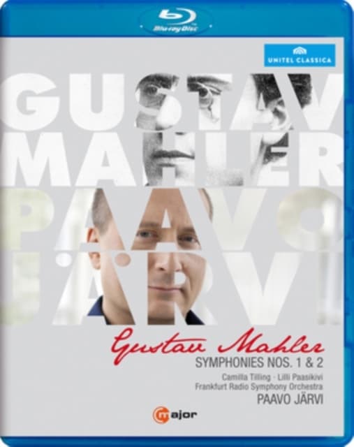 FRANKFURT RSO / JARVI: Mahler / Symphonies Nos 1 & 2 (Blu-ray)