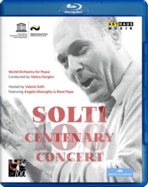VALERY GERGIEVANGELA GHEORGIU: Solti Centenary Concert (Blu-ray)