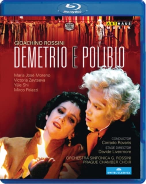 MORENOZAYTSEVASHIPALAZZI: Rossinidemetrio E Polibio (Blu-ray)