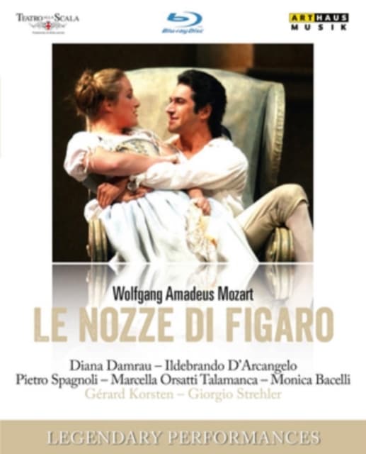 DAMRAU / SPAGNOLI / KORSTEN: Mozart / Le Nozze Di Figaro (Blu-ray)
