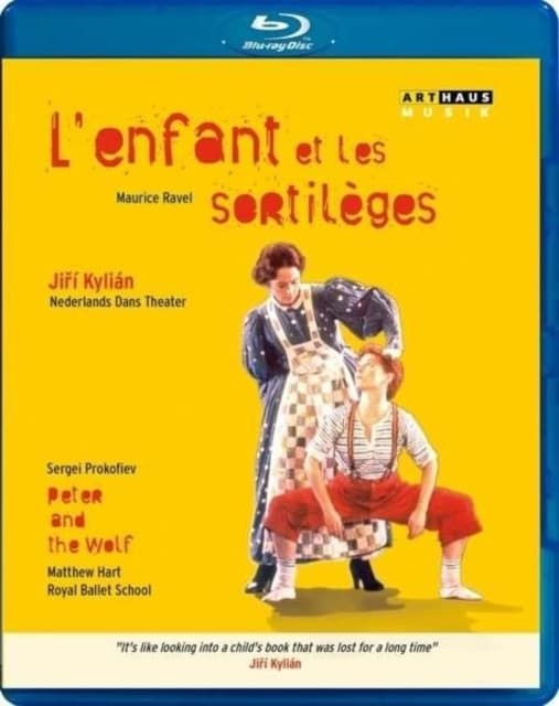 JIRI KYLIAN / MATTHEW HART: Lenfant Et Les Sortileges & P (Blu-ray)