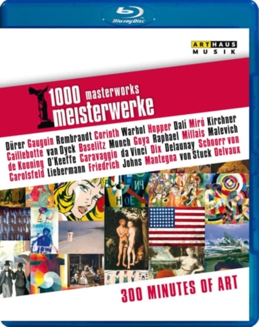 GEORG BASELITZ / GUSTAVE CAIL: 1000 Masterworks (Blu-ray)