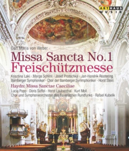 VARIOUS ARTISTS: Weber / Haydn / Missa Sancta No. 1 (Blu-ray)
