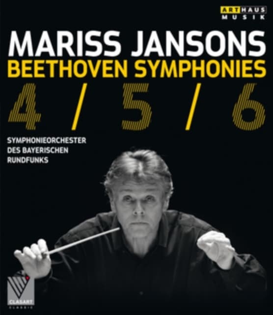 BAVARIAN RADIO SYMPHJANSONS: Beethovensymphonies 46 (Blu-ray)