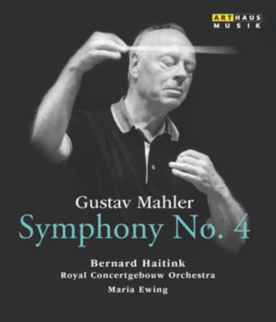EWING / CONCERTGEBOUW / HAITINK: Mahler / Symphony No 4 (Blu-ray)