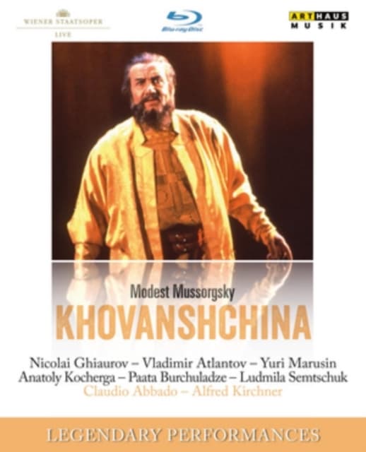 GHIAUROV / ATLANTOV / ABBADO: Mussorgsky: Khovanshchina (Blu-ray)