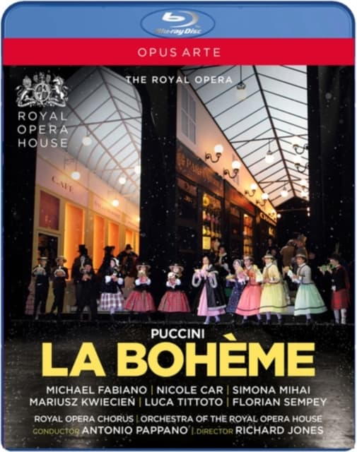 ROYAL OPERA/PAPPANO: Puccini/La Boheme (Blu-ray)
