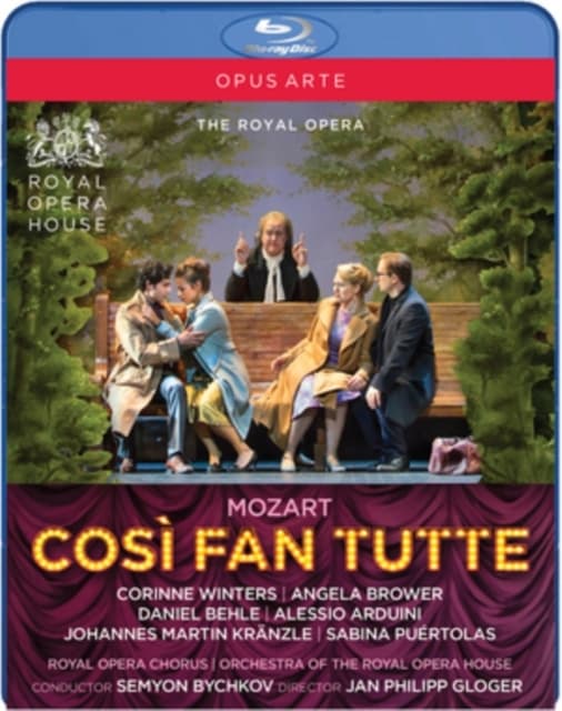 VARIOUS ARTISTS: Mozart / Cosi Fan Tutte (Blu-ray)
