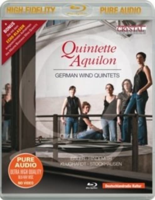QUINTETTE AQUILON: German Wind Quintets (Blu-ray)