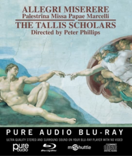 TALLIS SCHOLARSPHILLIPS: Allegrimiserere (Blu-ray)