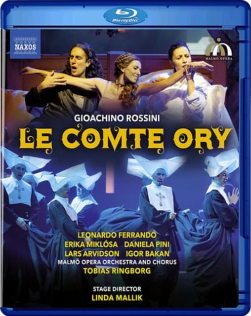 MALMO OPERA / RINGBORG: Gioachino Rossini: Le Comte Ory (Blu-ray)