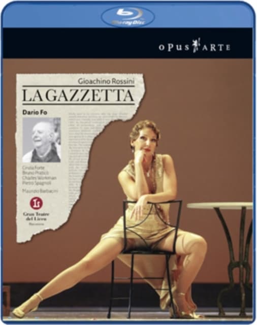 FORTEPRATICOBARBACINI: Rossinila Gazetta (Blu-ray)
