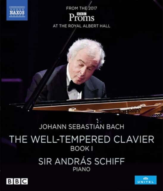 SIR ANDRAS SCHIFF: Johann Sebastian Bach: The Well-Tempered Clavier. Book I (Blu-ray)