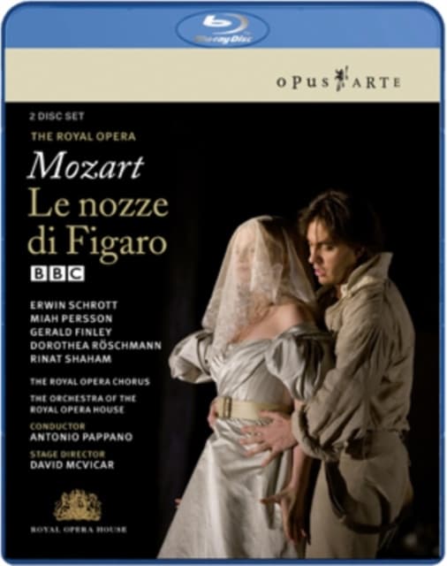 SCHROTT & PERSSON & ROC & PAPPANO: Mozartle Nozze Di Figaro (Blu-ray)