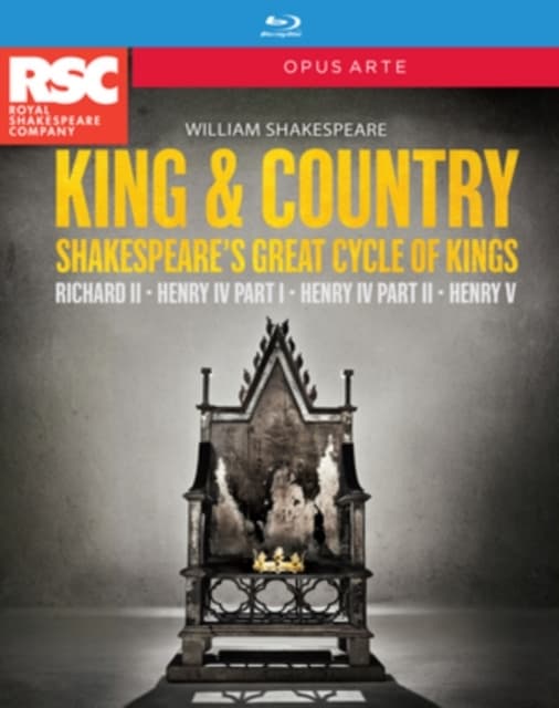 SHAKESPEARE: Tennantbrittonsherhassell (Blu-ray)