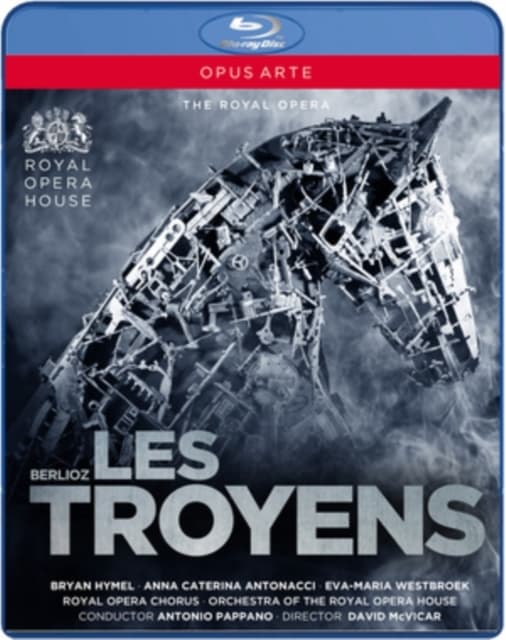 ANTONACCI  HYMEL  WESTBROEK: Les Troyens Roh (Blu-ray)