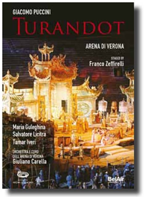 ARENA DI VERONACARELLA: Pucciniturandot (Blu-ray)