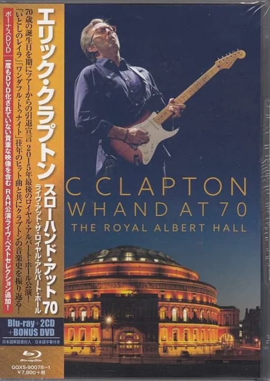 ERIC CLAPTON: Slowhand At 70: At Royal Albert Hall (Blu-ray)