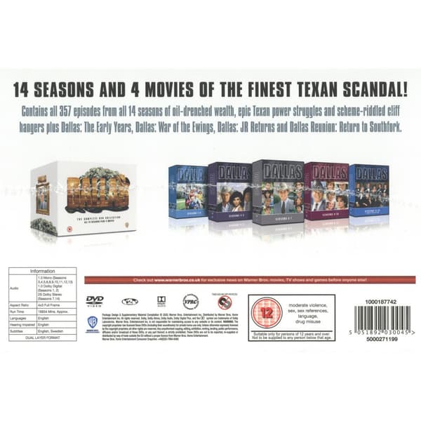 Dallas / Complete collection (105 DVD)