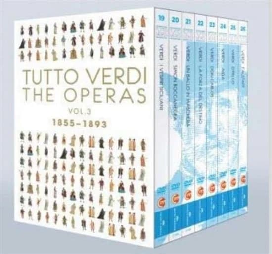 VARIOUS ARTISTS: Verdi: Operas Vol. 3 (Blu-ray Box Set)