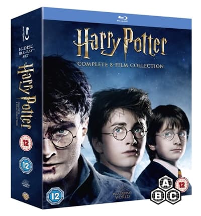 Harry Potter Complete 8film Collection (16Bluray / Box set) CDON