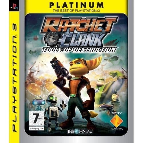 Ratchet &amp; Clank Future: Tools of Destruction - Platinum (PS3)- USED