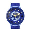 Miniatyrbild 1 av 4: Klocka - Swatch - BOUNCING BLUE - 47mm - Silikon - Vattentålighet 10 Atm