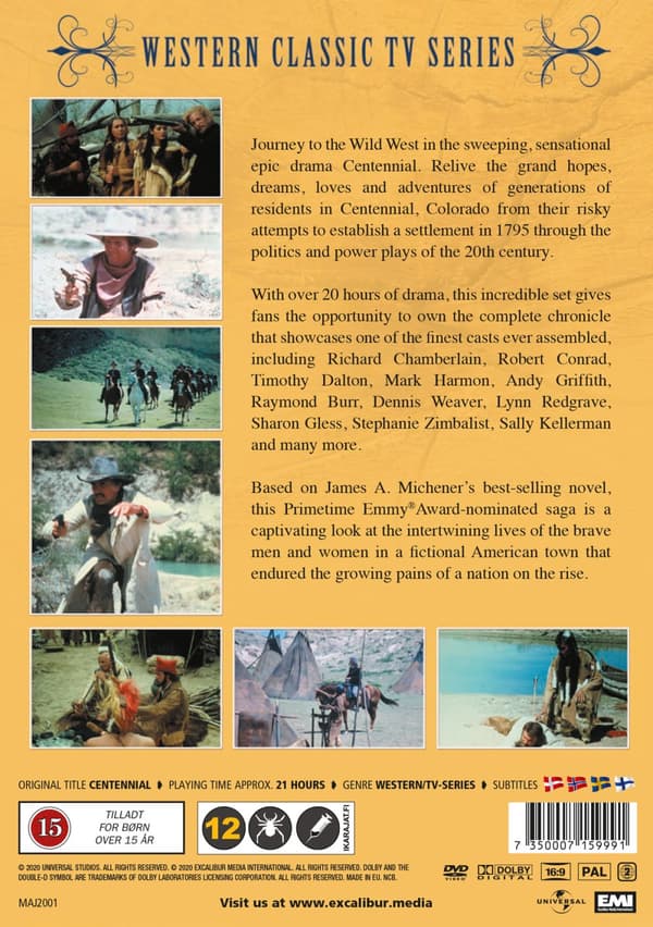 Kampen om Colorado / Centennial (6 DVD)