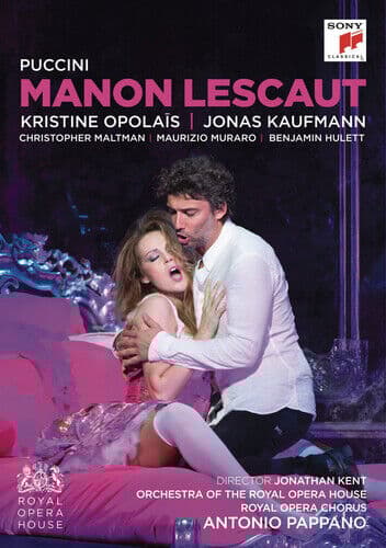 Manon Lescaut: Royal Opera House (Pappano) DVD (2015) Jonathan Kent Cert E Region 2