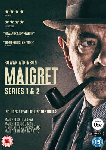 Maigret: The Complete Collection DVD (2018) Rowan Atkinson Cert 15 2 Discs Region 2