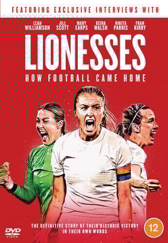Lionesses: How Football Came Home DVD (2022) Poppy de Villeneuve Cert 12 Region 2