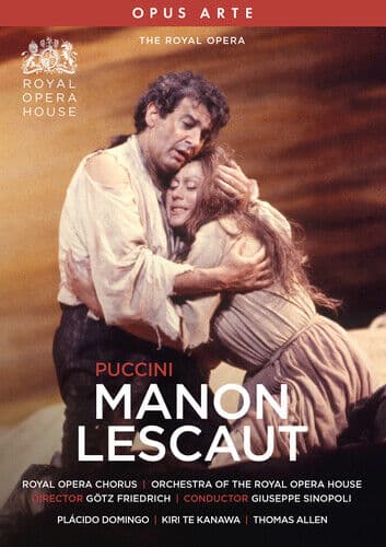 Manon Lescaut: The Royal Opera (Sinopoli) DVD (2022) G?tz Friedrich Cert E Region 2
