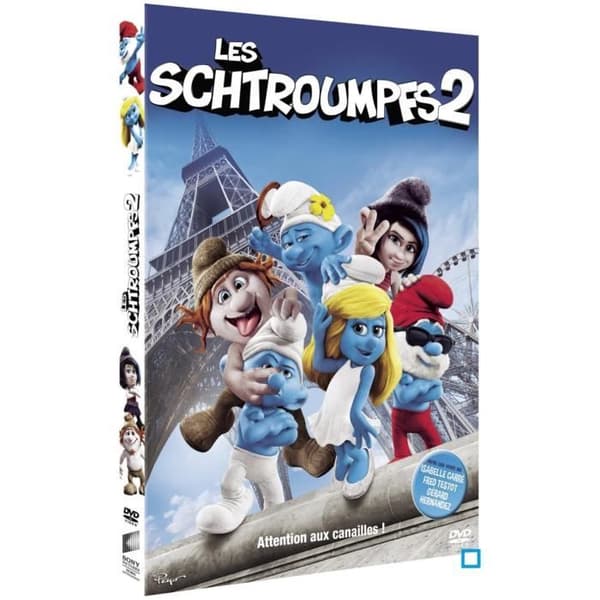 DVD Smurfarna 2 - Animation - Sony Pictures Hemunderhållning - Barn - DVD - Standard