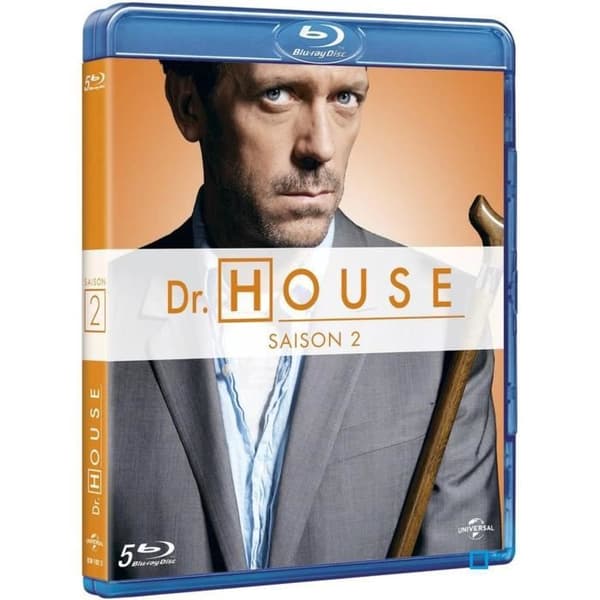 Blu-Ray Dr. House box set, säsong 2 - Universal Studio Canal Video - TV-serie - All publik