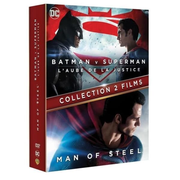 Batman vs superman och Man of Steel box set - På DVD