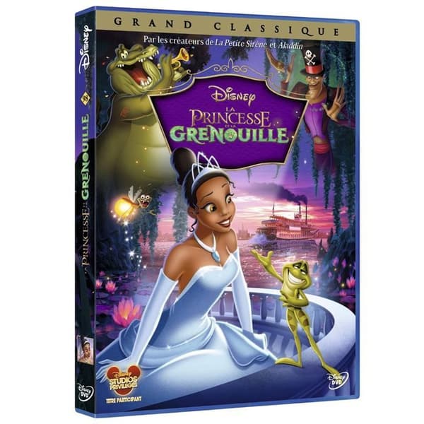 Prinsessan och grodan DVD